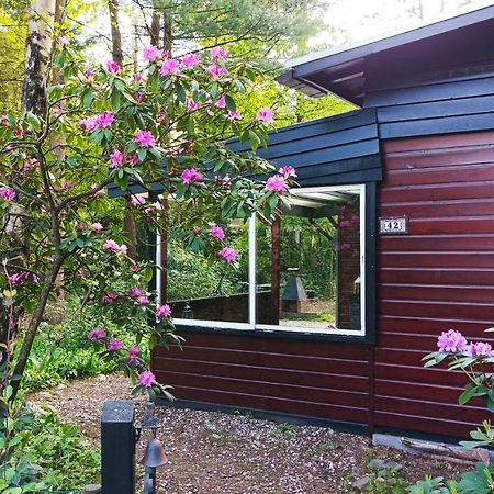 Bosbungalow De Eekhoorn ヌンスペート エクステリア 写真